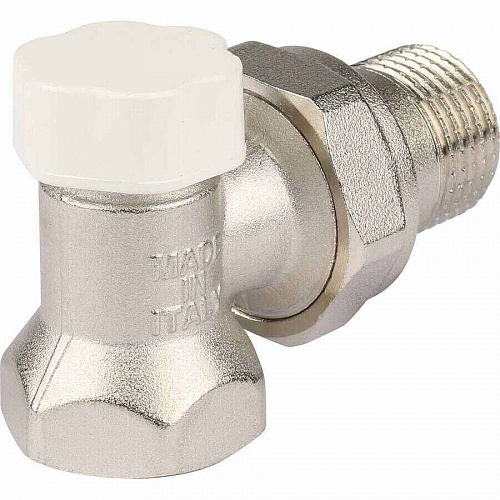 Клапан запорно-балансировочный STOUT угловой 1/2, фото фото 4