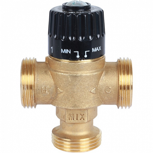 Термостатический смесительный клапан Stout для отопления и ГВС 1 НР 30-65°С KV 1,8, фото фото 5