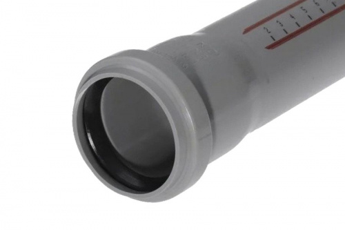 Труба канализационная 50х1000мм НТЕМ 112040, Ostendorf, фото