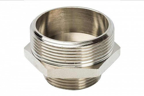 STOUT Ниппель переходной 2"х1 1/4" никелированный SFT-0004-002114, фото фото 3