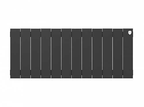 Радиатор биметаллический Royal Thermo PianoForte 300 Noir Sable 12 секций, фото фото 4