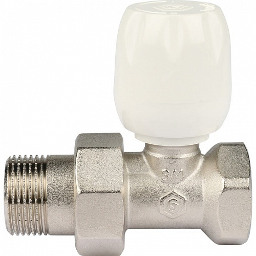 Клапан ручной терморегулирующий прямой Stout 3/4 SVRS-1172-000020, фото фото 2