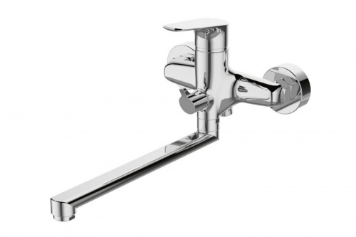 Смеситель DEVIDA ARBO для ванны, с поворотным изливом и дивертором, фото