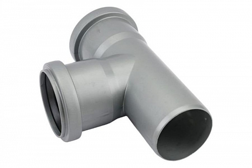Тройник канализационный 50 87 гр., фото фото 2