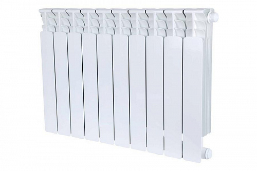 Радиатор биметаллический Stout Space 500 10 секций нижнее подключение, фото фото 2