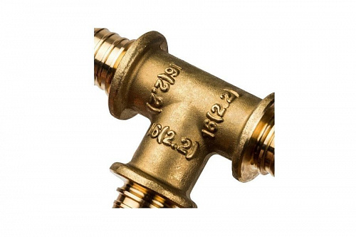 STOUT Тройник 16x16x16 аксиальный SFA-0013-000016, фото фото 5