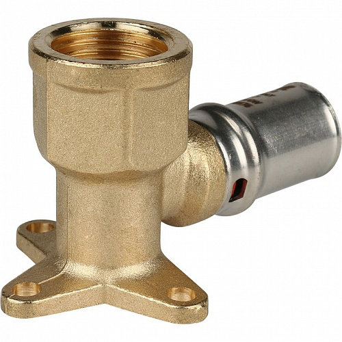 Пресс угольник с креплением короткий Stout 1/2x16 для м/п труб SFP-0018-001216, фото фото 4