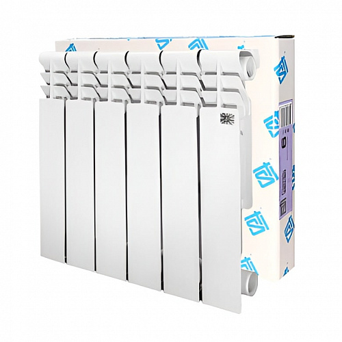 Радиатор алюминиевый STI Classic 350/80 6 секций, фото фото 2