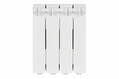 Радиатор алюминиевый Stout Bravo 350 4 секции боковое подключение, фото фото 2