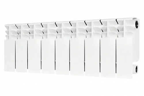 Радиатор биметаллический Stout TITAN 200 9 секций боковое подключение SRB-3310-020009, фото фото 2