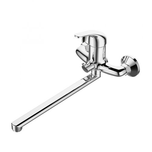 Смеситель DEVIDA ELRA для ванны, с поворотным изливом и встроенным дивертором, фото