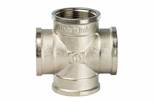 STOUT Крестовина В/В/В/В 1 1/2" никелированная  SFT-0031-000112, фото фото 3