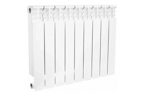 Радиатор биметаллический Stout Space 500 9 секций боковое подключение, фото