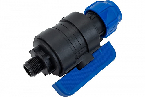 ПНД Кран шаровый 25х1/2 НР, фото фото 2