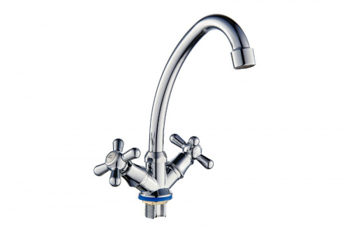 Смеситель ROEGEN RP023A для кухни, 1/2" м/к, на гайке, фото