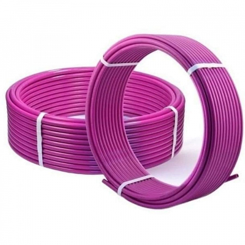 Труба PEX-b EVOH 16 х 2,0 из сшитого полиэтилена 200м фиолетовая, фото фото 2