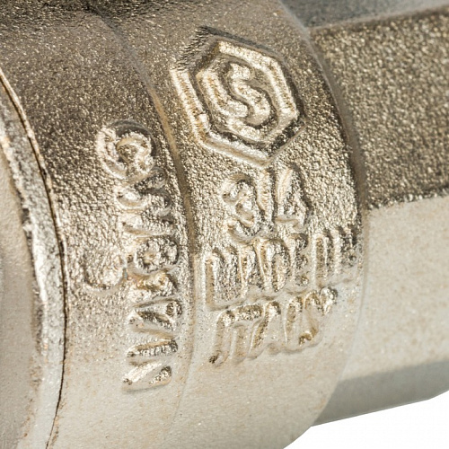 Кран шаровый полн. прох. 3/4" В/Н бабочка, STOUT, фото фото 6