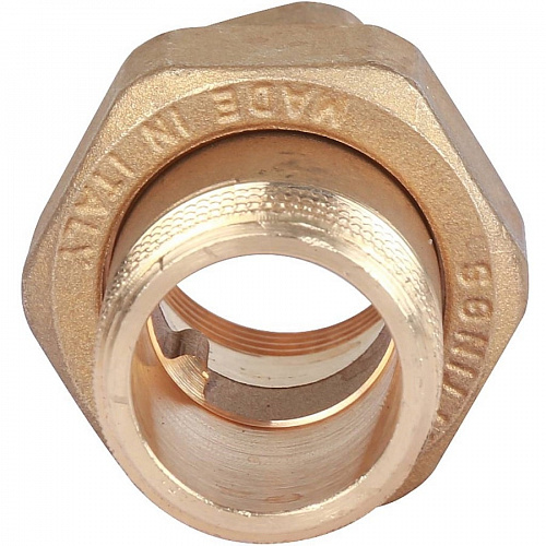 Разъемное соединение Stout американка 3/4 ВН уплотнение под гайкой o-ring кольцо SFT-0040-000034, фото фото 4