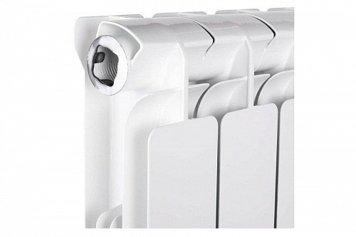 Радиатор алюминиевый Stout Bravo 500 5 секций боковое подключение, фото фото 5