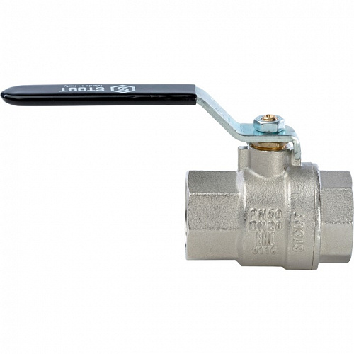 Кран шаровый полн. прох. 3/4" В/В ручка, STOUT, фото фото 3