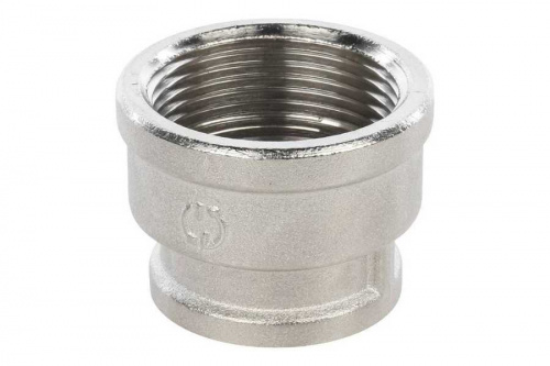 STOUT Муфта переходная В/В 1 1/4"х1/2" никелированная SFT-0006-011412, фото