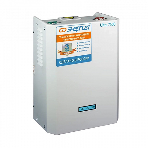 Трехфазный симисторный стабилизатор Энергия Ultra 7500, фото фото 4