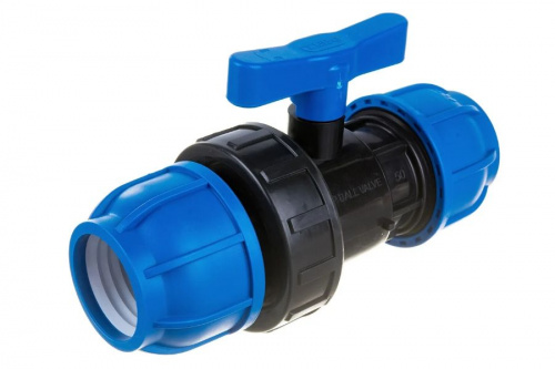 ПНД Кран шаровый 50х50, фото