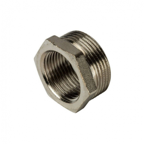 STOUT Футорка Н/В 1 1/2"х1 1/4" никелированная SFT-0029-112114, фото