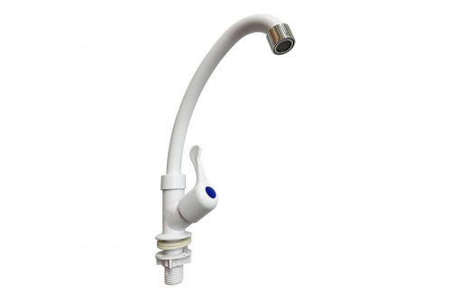 Смеситель ROEGEN RV523A моно, 1/2" м/к, ABS, белый, вентиль L3, фото