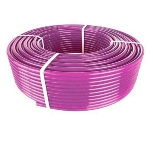 Труба PEX-b EVOH 16 х 2,0 из сшитого полиэтилена 200м фиолетовая, фото