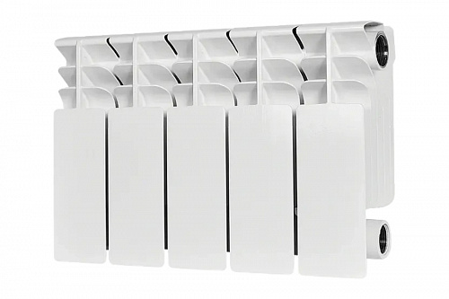 Радиатор биметаллический Stout TITAN 200 5 секций боковое подключение SRB-3310-020005, фото фото 2