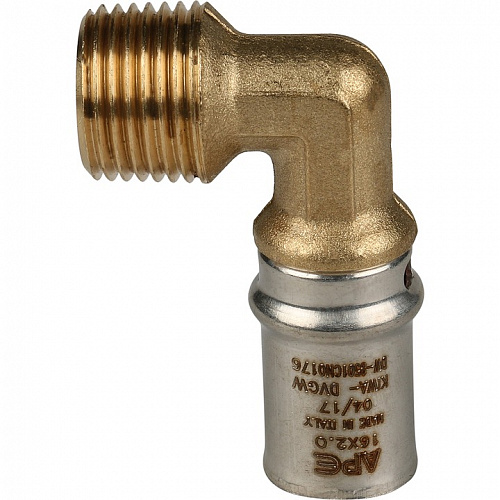 Пресс угольник Stout НР 1/2х16 для м/п труб SFP-0011-001216, фото фото 6