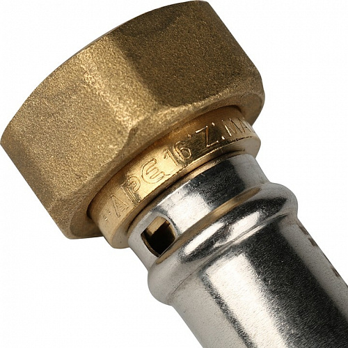 Пресс муфта с накидной гайкой Stout 3/4x16 для м/п труб SFP-0016-003416, фото фото 9