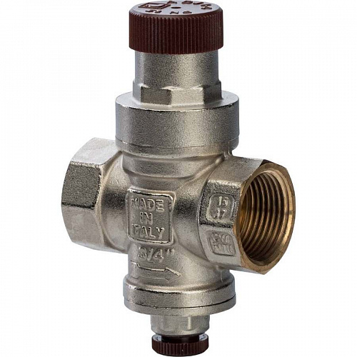 Редуктор давления Stout 3/4 1-4 бар с выходом под манометр 1/4" SVS-0010-000020, фото фото 2