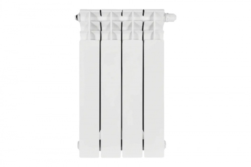 Радиатор биметаллический Stout TITAN 500 4 секции нижнее правое подключение, фото