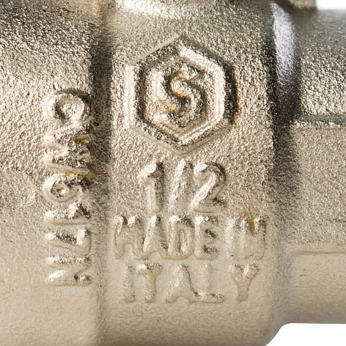 Кран шаровый полн. прох. 1/2" Н/Н ручка, STOUT, фото фото 8