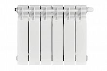 радиатор биметаллический stout titan 350 6 секций нижнее правое подключение