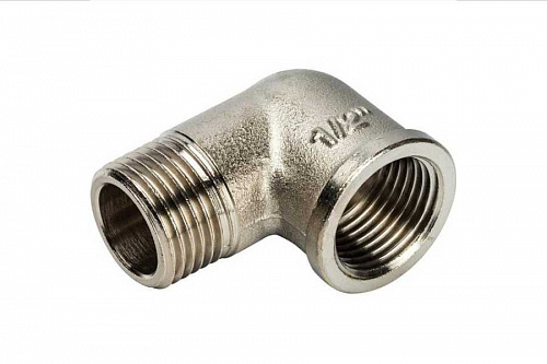 STOUT Угольник В/Н 1/2" никелированный SFT-0012-000012, фото фото 2