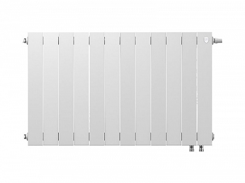 Радиатор биметаллический Royal Thermo Pianoforte 500 VDR Bianco Traffico 12 секций, фото фото 4