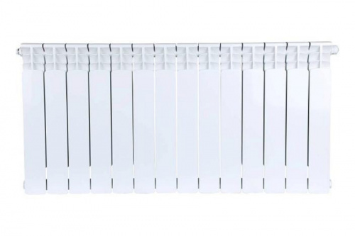 Радиатор биметаллический Stout Space 500 14 секций нижнее подключение, фото