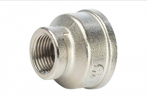 STOUT Муфта переходная В/В 1"х1/2" никелированная SFT-0006-000112, фото фото 3