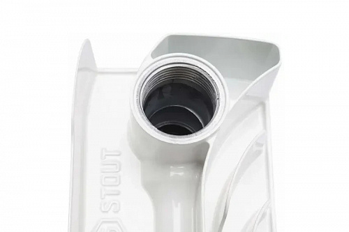 Радиатор биметаллический Stout Space 500 7 секций боковое подключение, фото фото 2