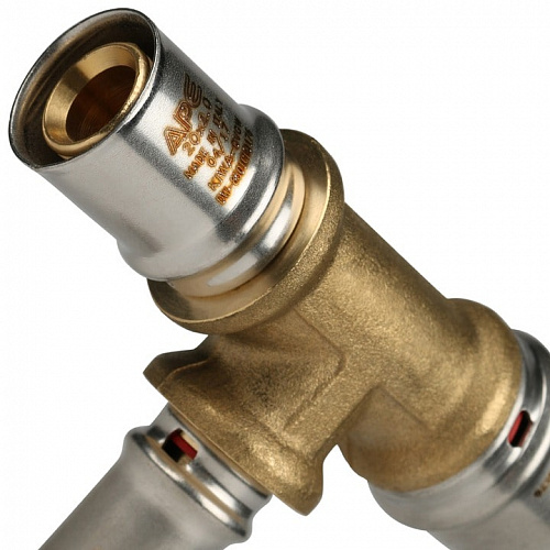 Пресс тройник редукционный Stout 26х16х20 для м/п труб SFP-0005-26162, фото фото 5