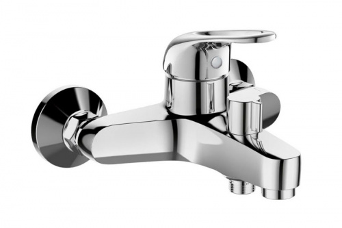 Смеситель DEVIDA URBI для ванны, с литым изливом и дивертором, фото