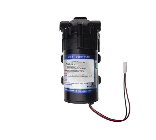 Помпа для систем обратного осмоса ИТА 24V, 1,2A, 0,98 л/мин, фото фото 2