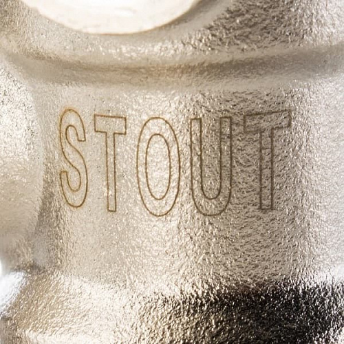 Узел нижнего подключения радиатора Stout для 1-трубной системы прямой 3/4 SVH-0001-000020, фото фото 8