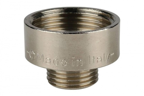 STOUT Переходник В/Н 1"х1/2" никелированный SFT-0008-000112, фото