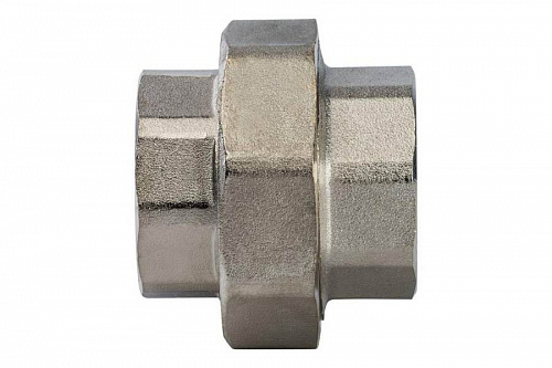 STOUT Американка прямая В/В 1 1/4" никелированная SFT-0034-000114, фото фото 3