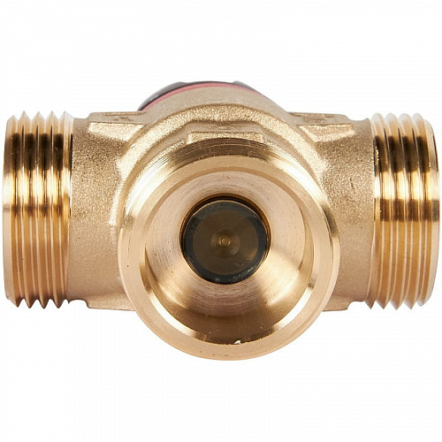 Термостатический смесительный клапан Rommer для отопления и ГВС 1" НР 20-43°С KV 1,6 (бок. смешив), фото фото 6