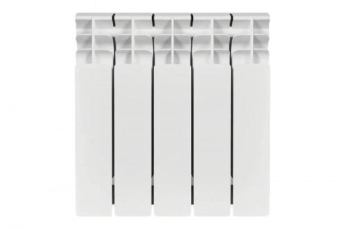 Радиатор биметаллический Stout TITAN 350 5 секций боковое подключение, фото